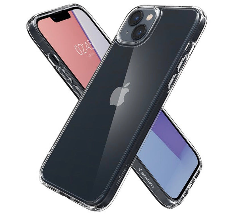 Прозрачен кейс от Spigen - Crystal Hybrid clear за iPhone 14 Plus - iSTYLE BG