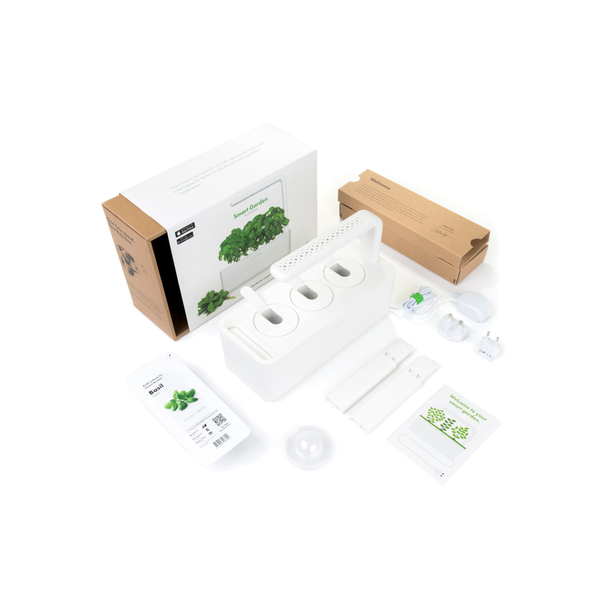 Smart Garden 3 - градина за дома в бяло - iSTYLE BG