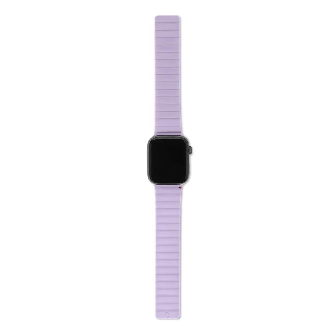 Каишка за Apple Watch от Decoded - магнитно залепване - лилава - iSTYLE BG