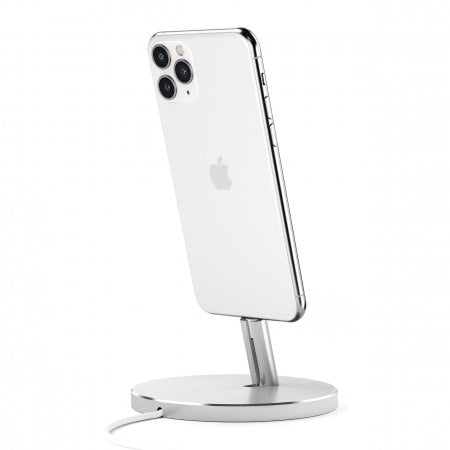 Satechi Aluminum Mobile Lightning Dock - Silver - iSTYLE BG