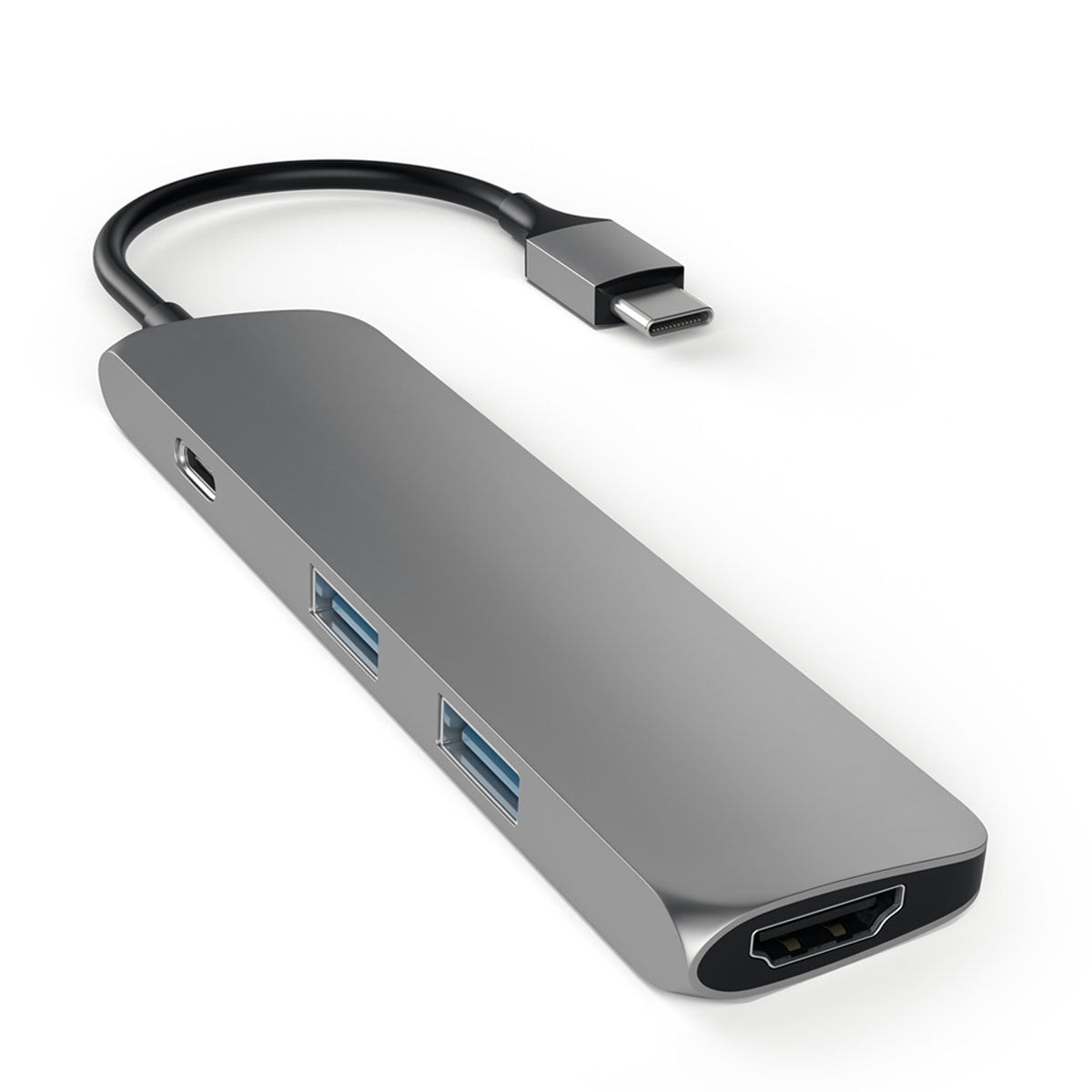 Мултипортов USB-C хъб от Satechi - черен - iSTYLE BG