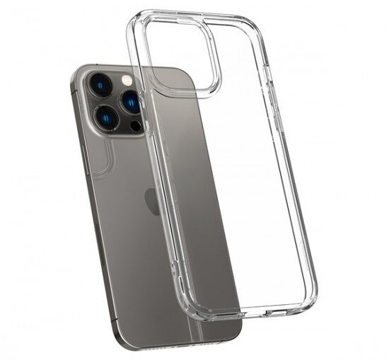 Прозрачен кейс от Spigen - Crystal Hybrid за iPhone 14 Pro - iSTYLE BG