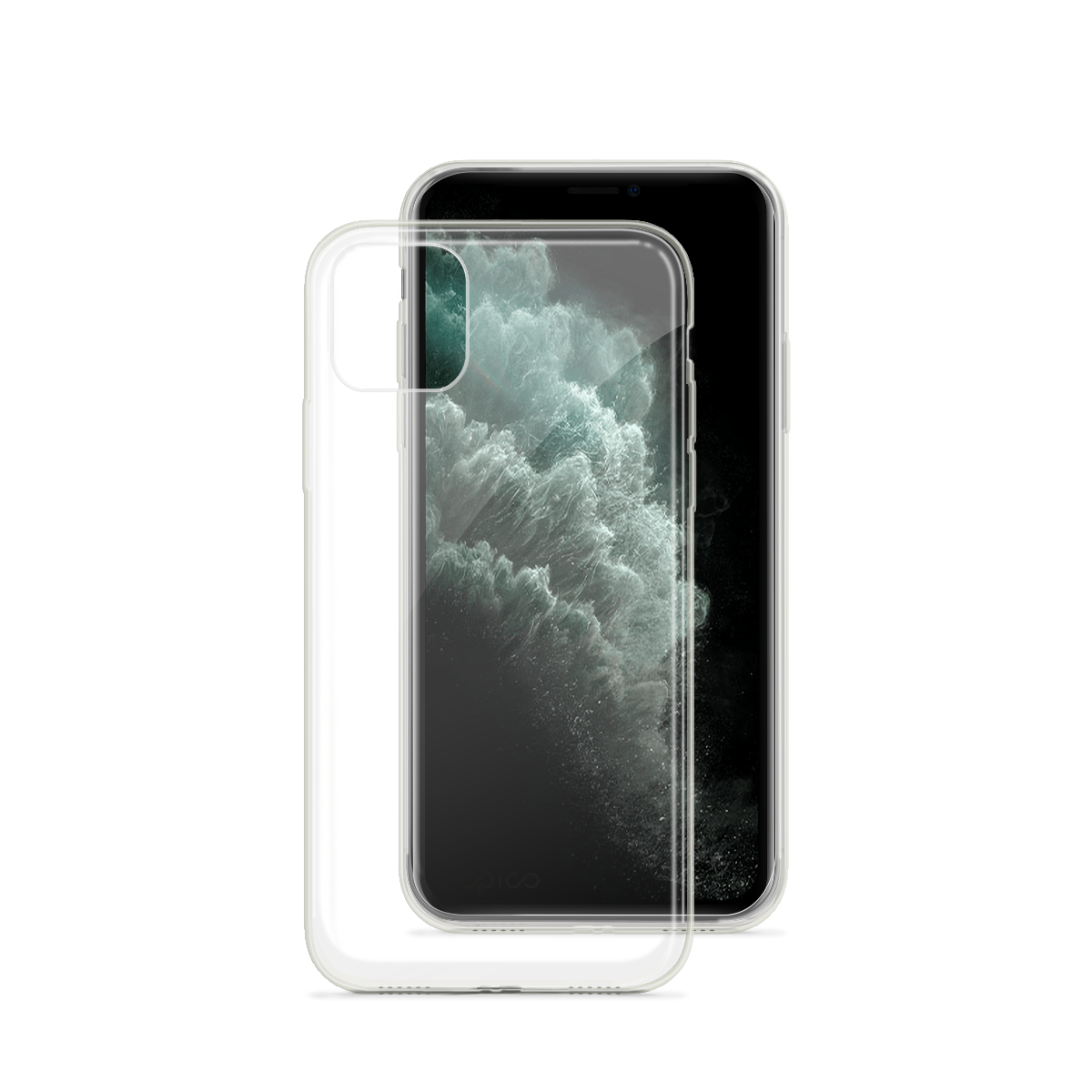 EPICO TWIGGY GLOSS CASE iPhone 11 Pro Max - white transparent