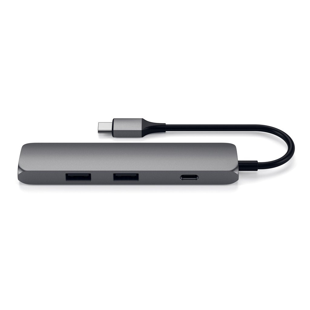 Мултипортов USB-C хъб от Satechi - черен - iSTYLE BG