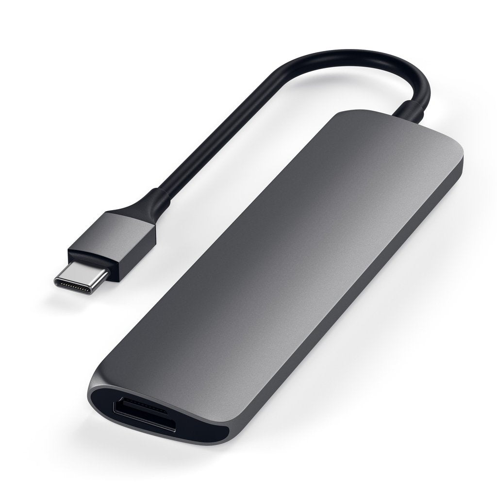 Мултипортов USB-C хъб от Satechi - черен - iSTYLE BG