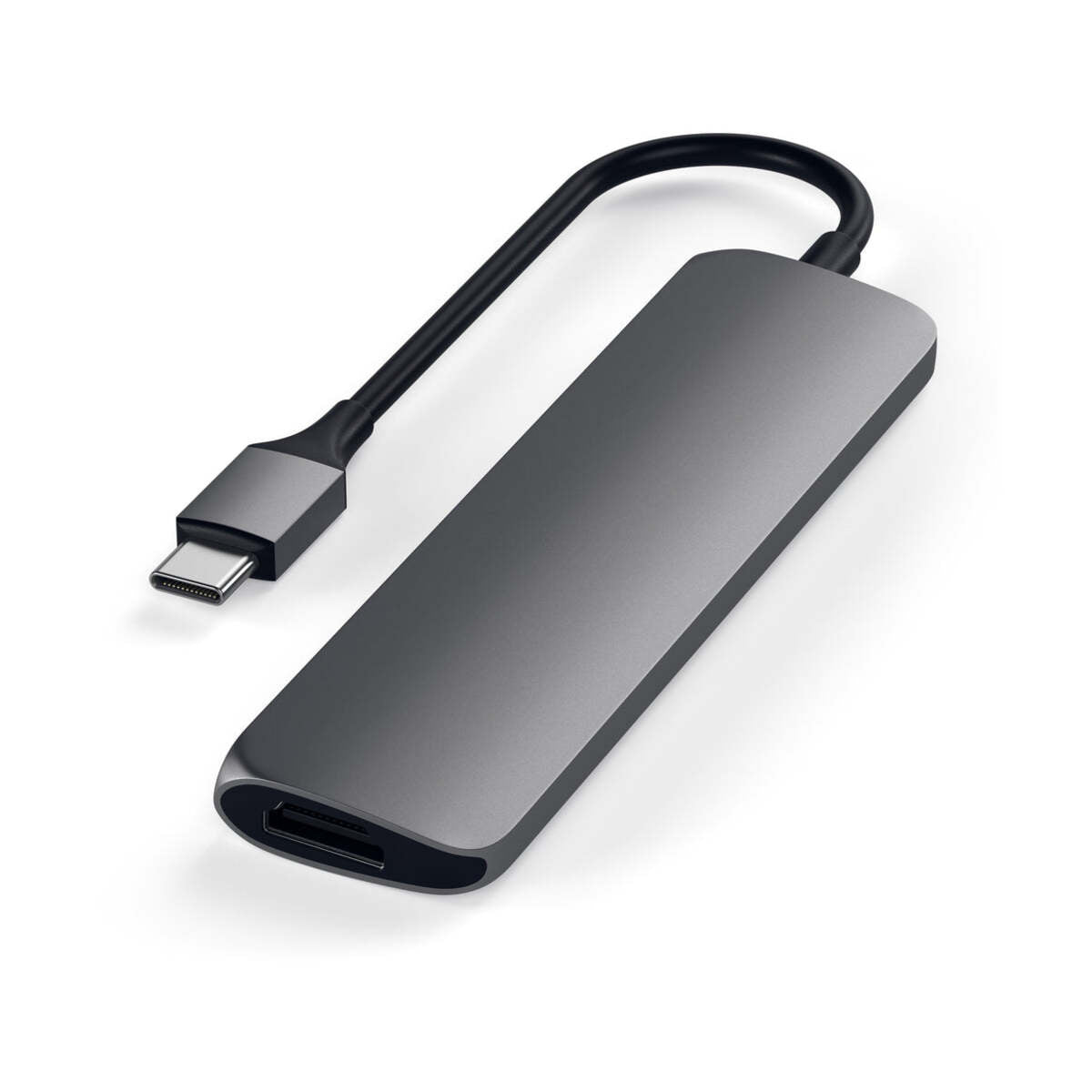 Мултипортов USB-C хъб от Satechi - черен - iSTYLE BG