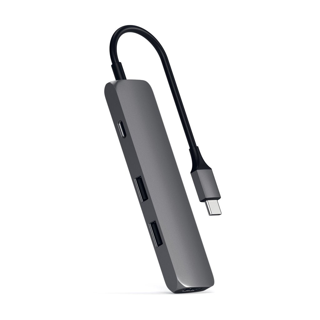 Мултипортов USB-C хъб от Satechi - черен - iSTYLE BG