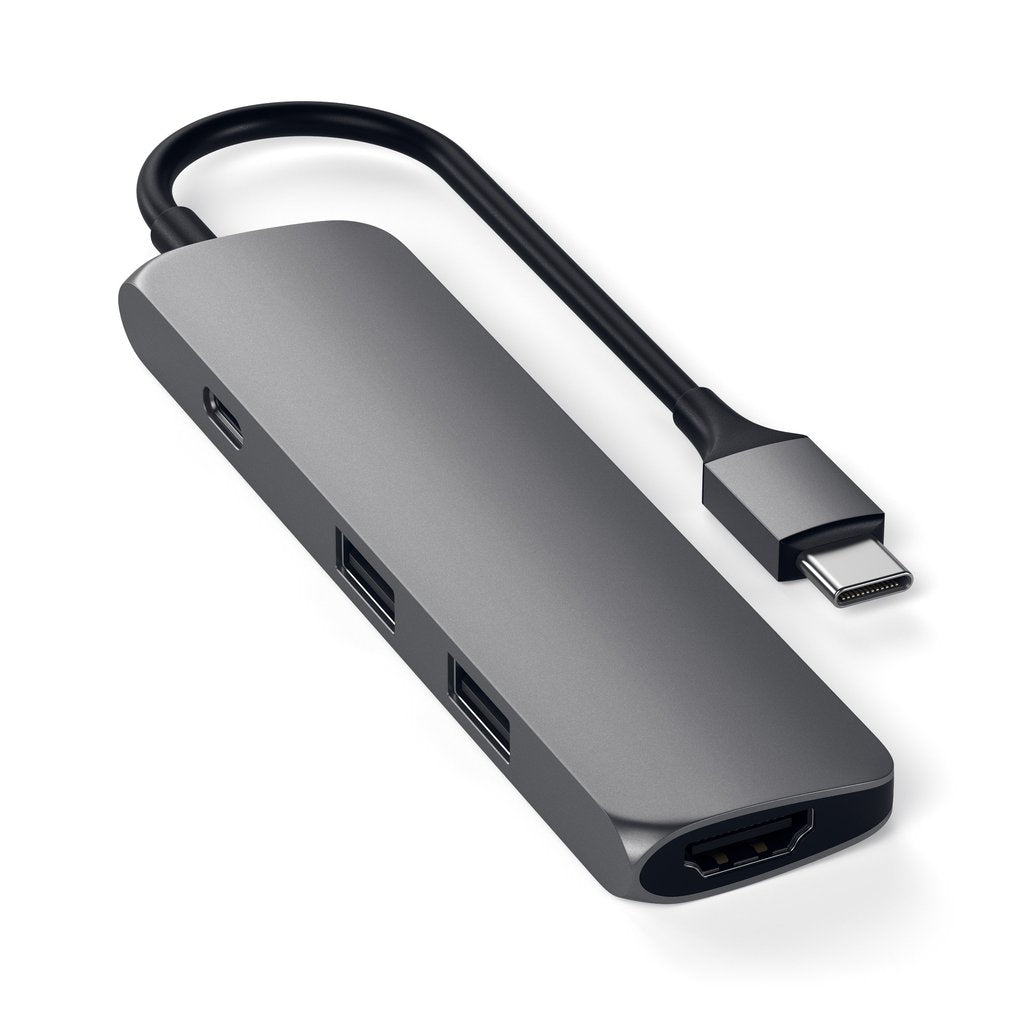 Мултипортов USB-C хъб от Satechi - черен - iSTYLE BG