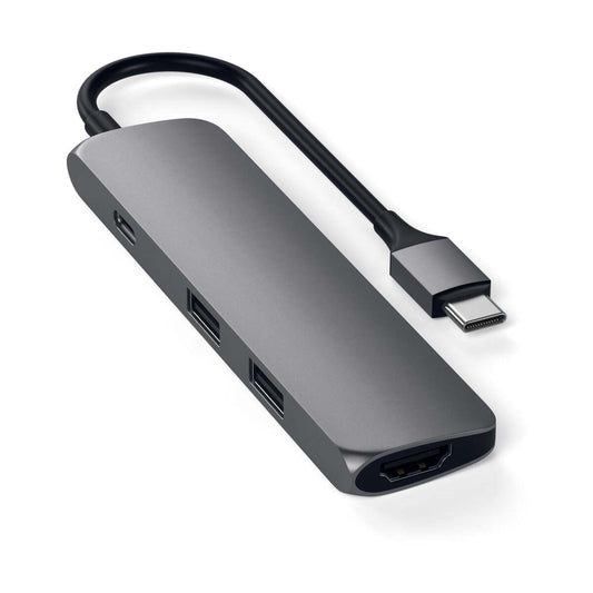 Мултипортов USB-C хъб от Satechi - черен - iSTYLE BG