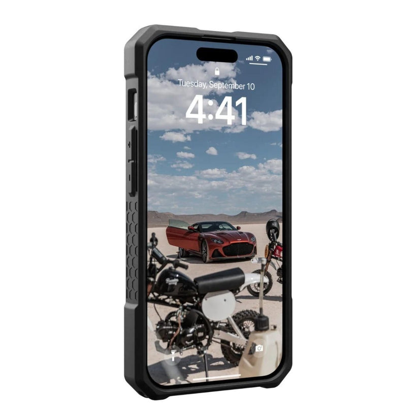UAG Monarch Pro MagSafe, kevlar black - iPhone 15 Pro Max - iSTYLE BG
