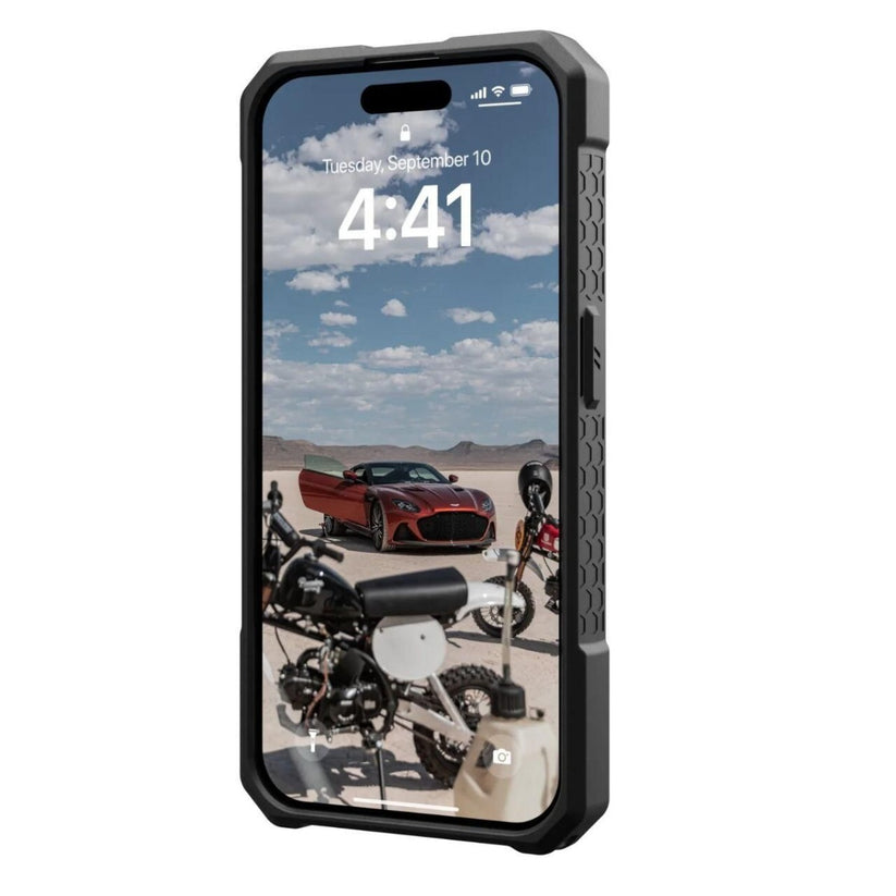 UAG Monarch Pro MagSafe, kevlar black - iPhone 15 Pro - iSTYLE BG