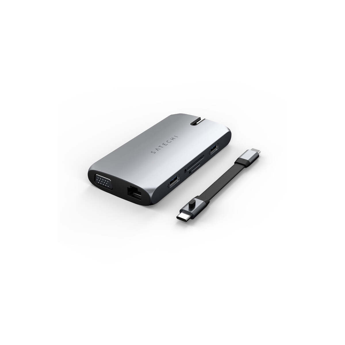 Адаптер от Satechi USB-C - Space Gray - iSTYLE BG