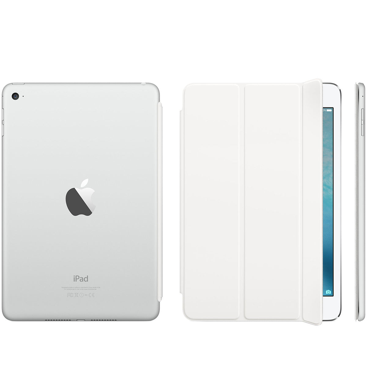 Бял защитен калъф Smart Cover за iPad mini 4 от Apple - iSTYLE BG