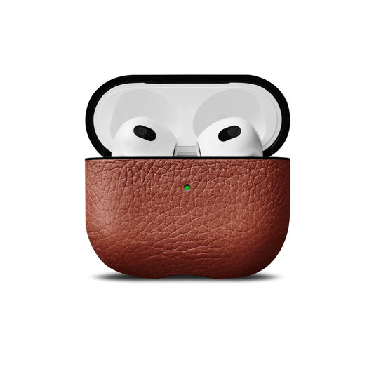 Кожен кейс за AirPods 3 от Woolnut - кафяв - iSTYLE BG