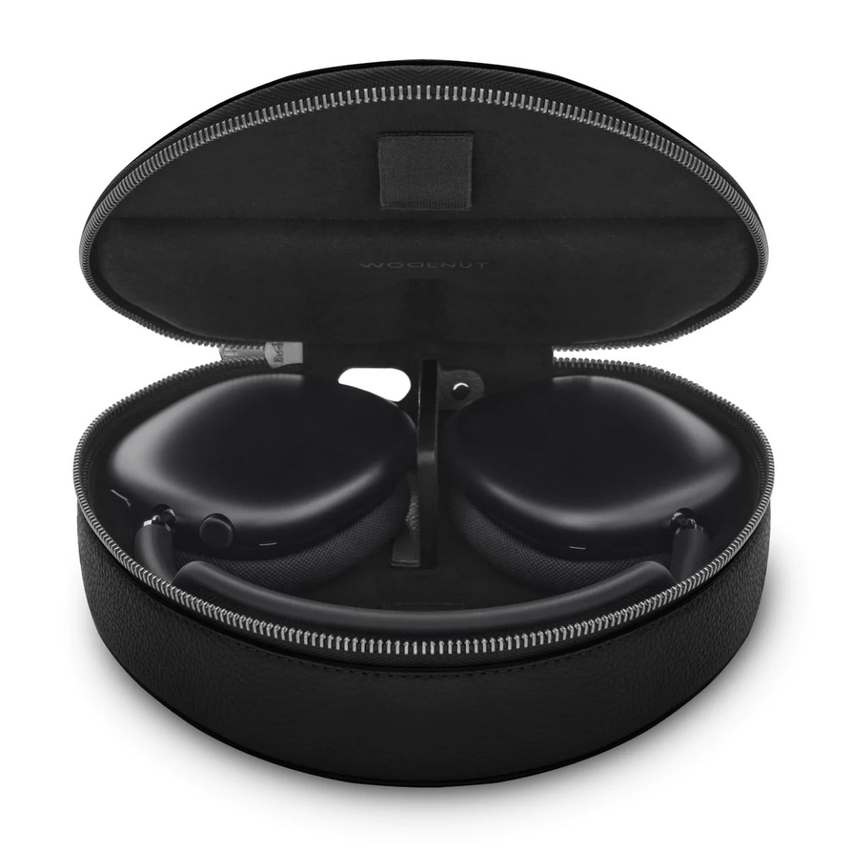 Кожен кейс за AirPods Max от Woolnut - черен - iSTYLE BG