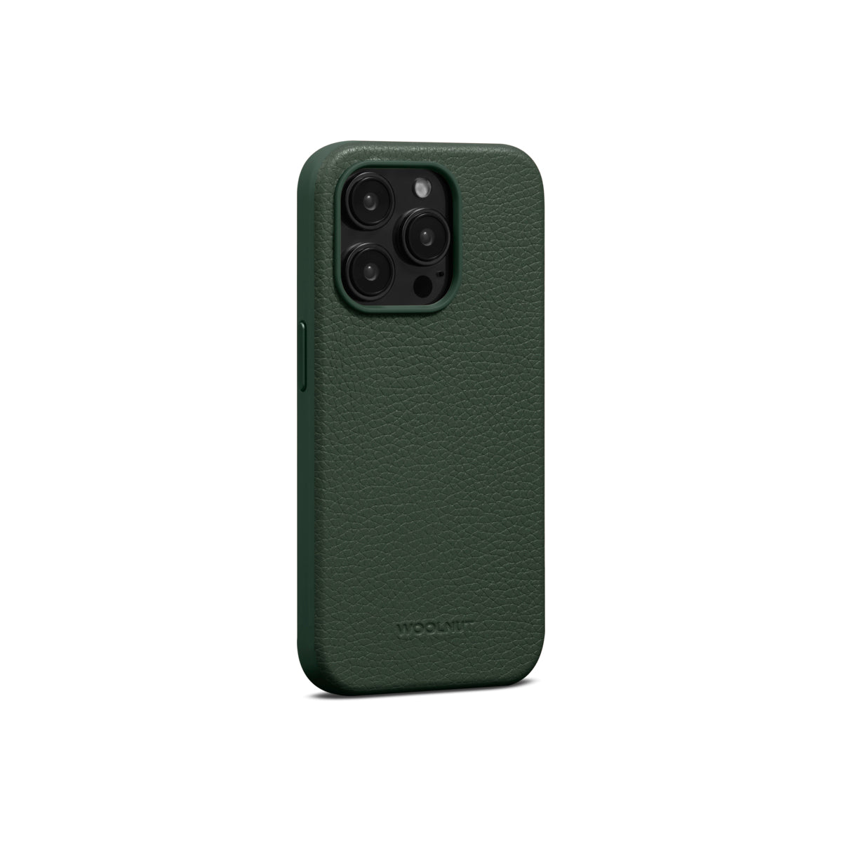 Woolnut Leather Case for iPhone 15 Pro - Green - iSTYLE BG