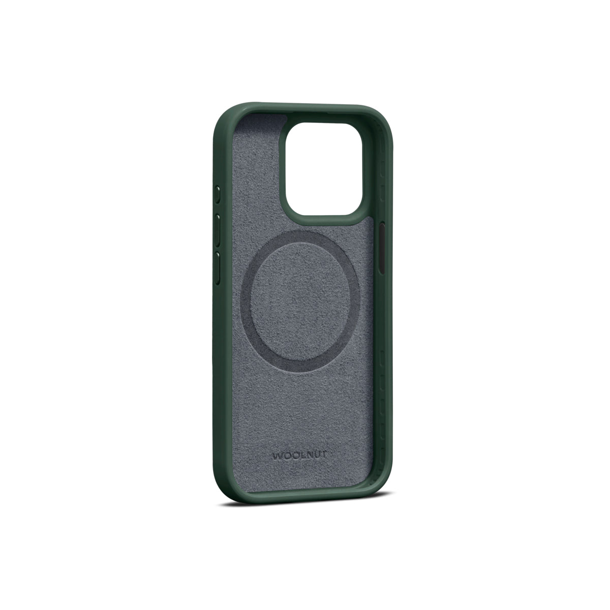 Woolnut Leather Case for iPhone 15 Pro - Green - iSTYLE BG