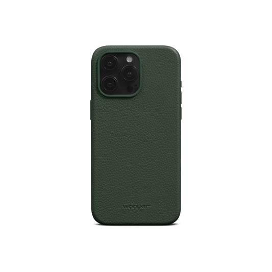 Woolnut Leather Case for iPhone 15 Pro Max - Green - iSTYLE BG