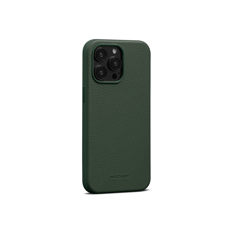 Woolnut Leather Case for iPhone 15 Pro Max - Green - iSTYLE BG