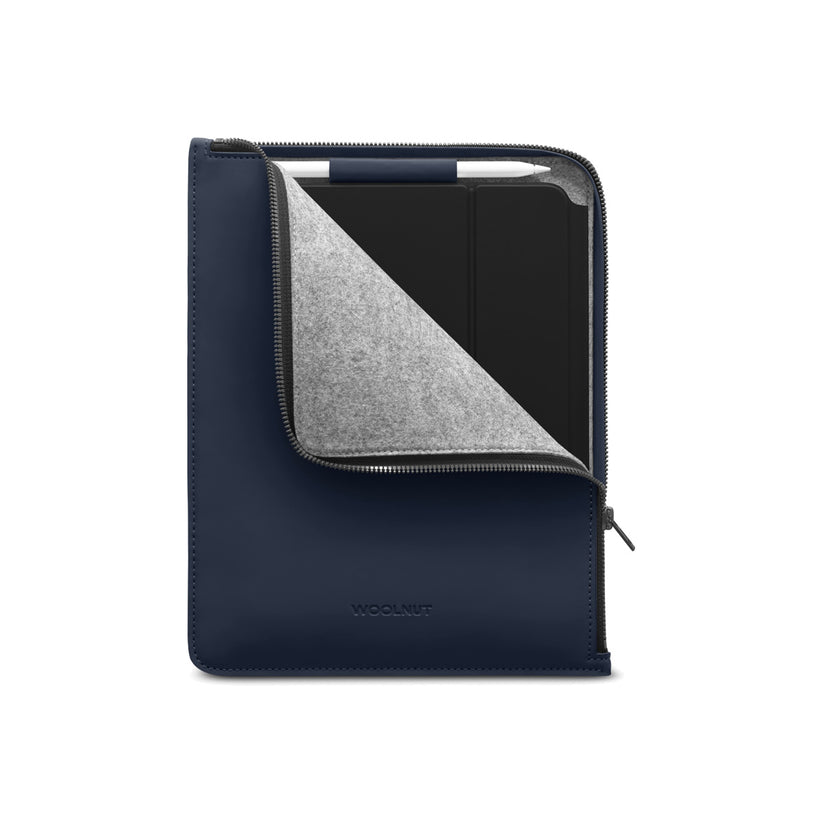 Woolnut Matte PU Folio for 11-inch iPad Pro & Air - Blue - iSTYLE BG