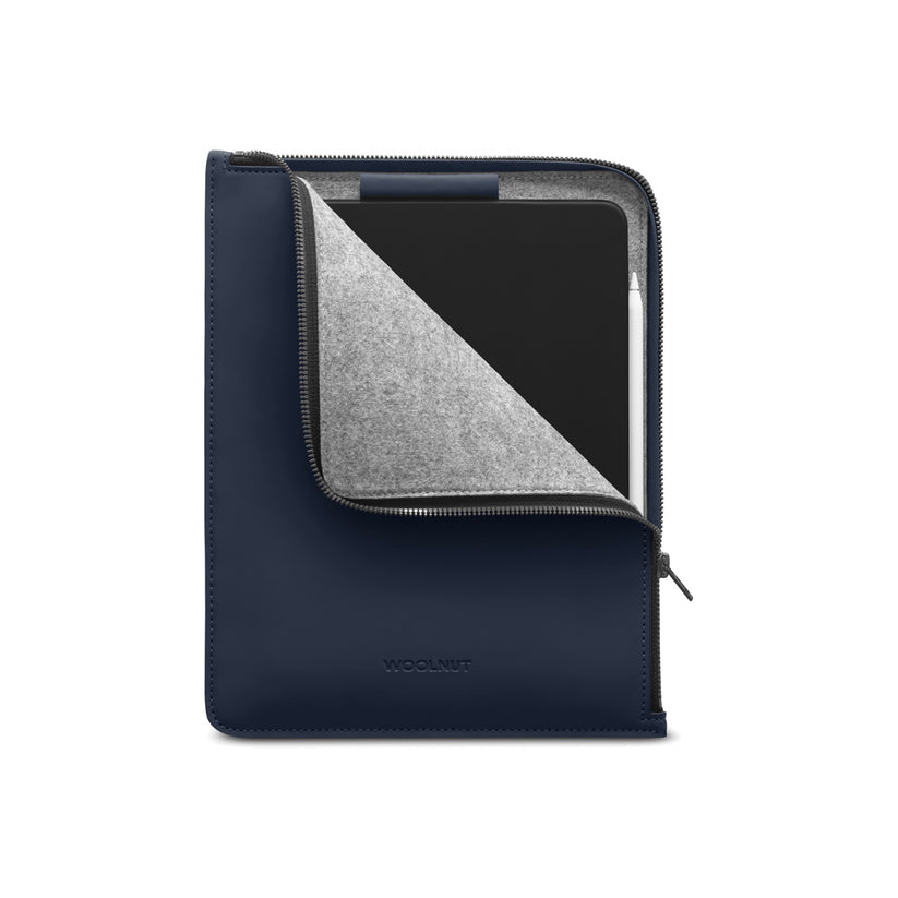 Woolnut Matte PU Folio for 11-inch iPad Pro & Air - Blue - iSTYLE BG