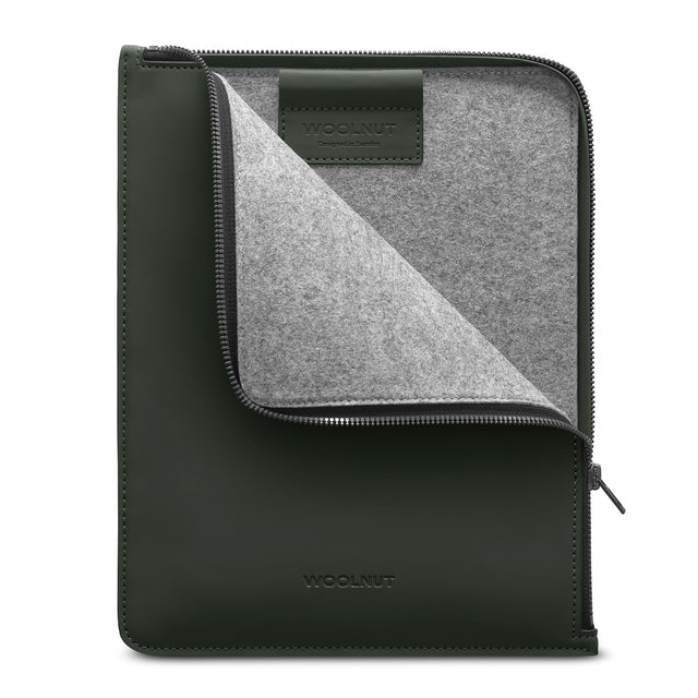 Woolnut Matte PU Folio for 11-inch iPad Pro & Air - Green - iSTYLE BG