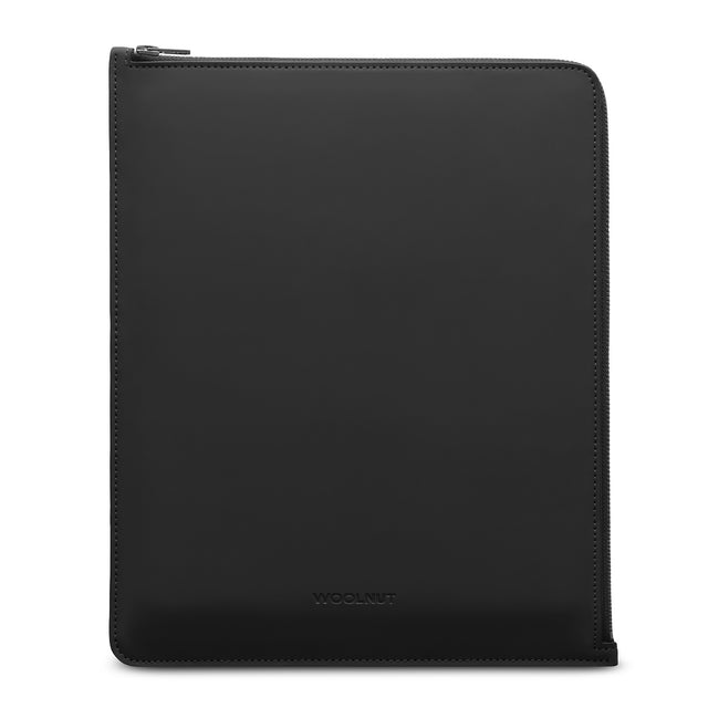 Woolnut Matte PU Folio for 12.9-inch iPad Pro - Black - iSTYLE BG