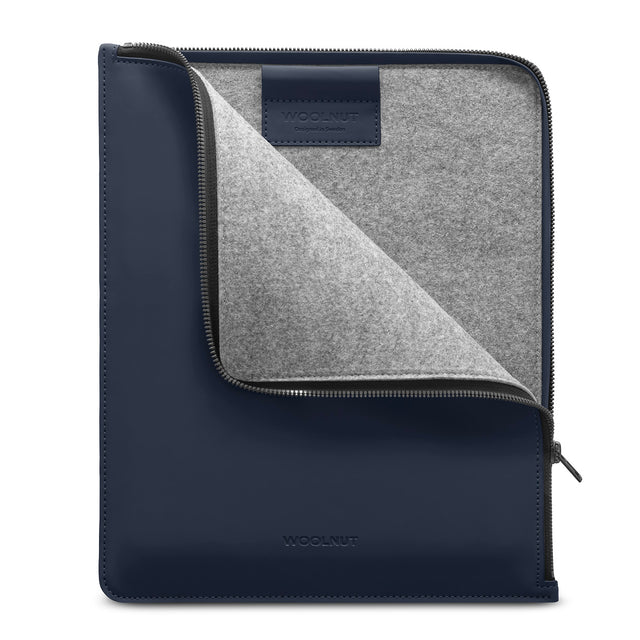 Woolnut Matte PU Folio for 12.9-inch iPad Pro - Blue - iSTYLE BG