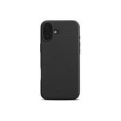 WOOLNUT Leather Case for iPhone 16 Plus - Black - iSTYLE BG