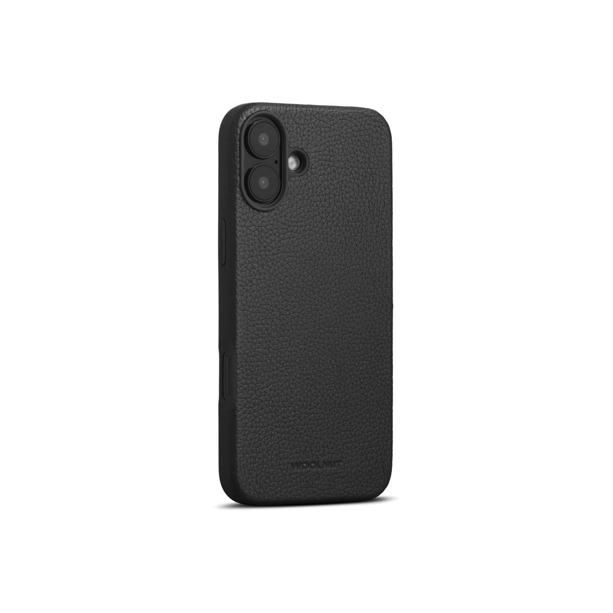 WOOLNUT Leather Case for iPhone 16 Plus - Black - iSTYLE BG