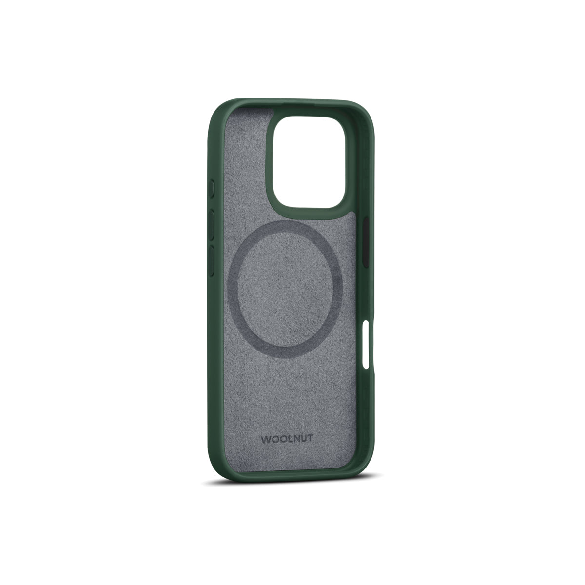 WOOLNUT Leather Case for iPhone 16 Pro - Green - iSTYLE BG