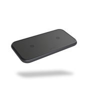 Dual Aluminium Wireless Charger – Black - iSTYLE BG
