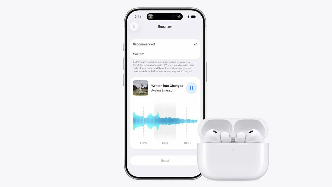 Контрол на силата на звука в AirPods