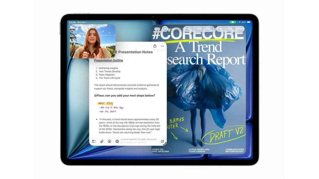 Новият iPad Air с чип M4: повече производителност и ново ниво на изживяване с iPadOS