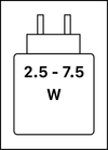 Устройството поддържа зареждане чрез USB-C и BC1.2 според спецификациите на USB Implementers Forum.