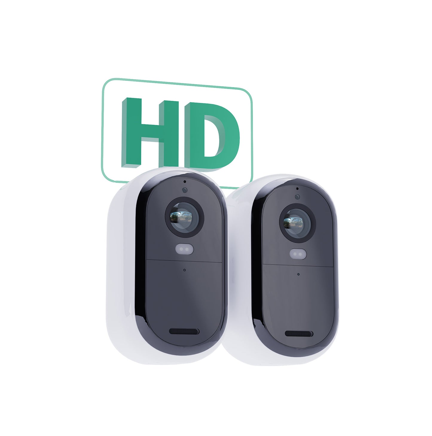 Arlo Essential (Gen.2) FHD Outdoor Security Camera - 2 Camera Kit - White - iSTYLE BG