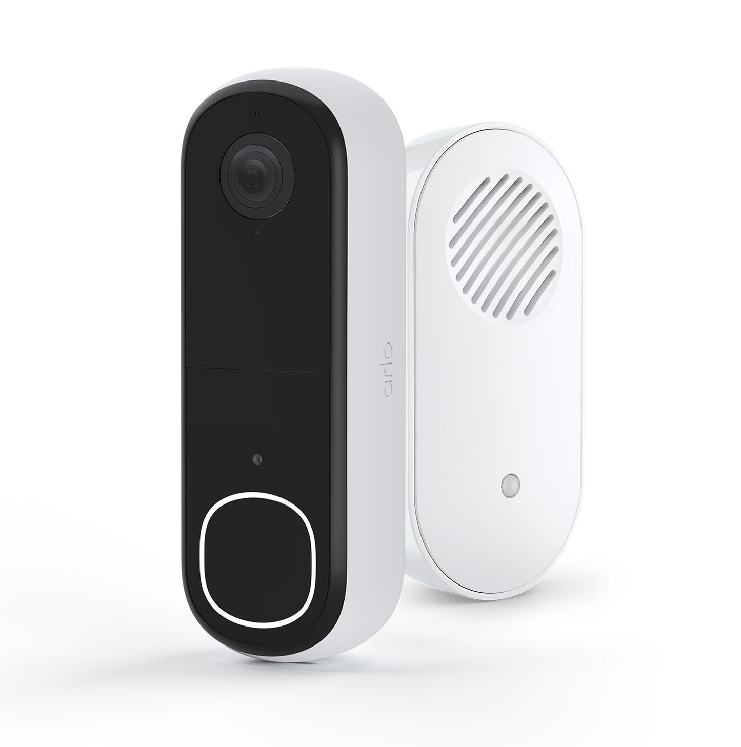 Arlo Essential (Gen.2) Video Doorbell and Chime 2K Security wireless - 1 Doorbell and chime - White - iSTYLE BG