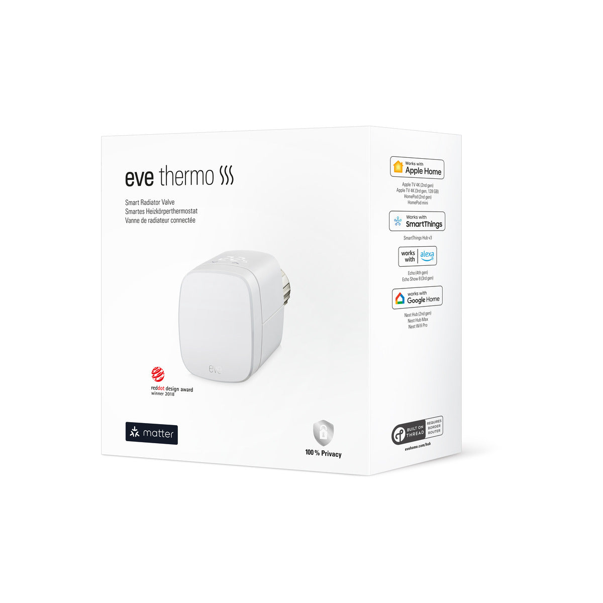 Eve Thermo - Smart radiator valve (Matter)