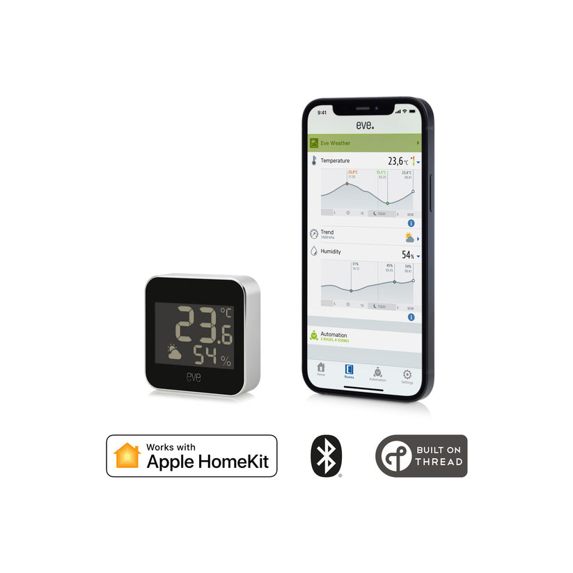 Eve Weather (Matter) - Connected Weather Station with Apple HomeKit technology - iSTYLE.bg
