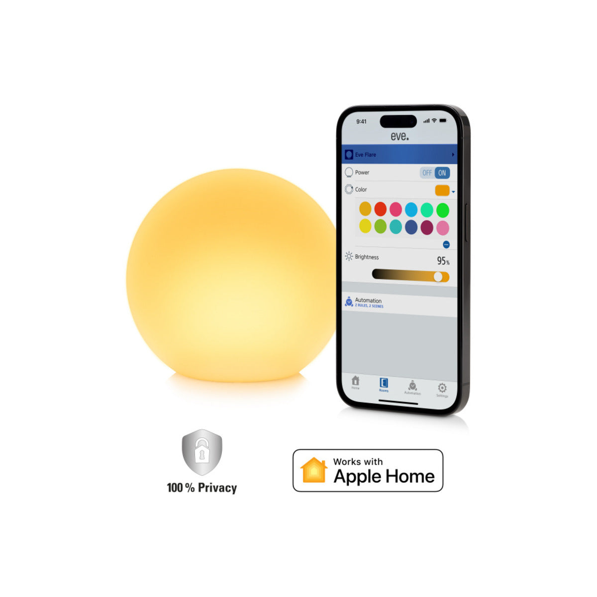 Eve Flare Portable Smart LED Lamp - Thread compatible - iSTYLE.bg