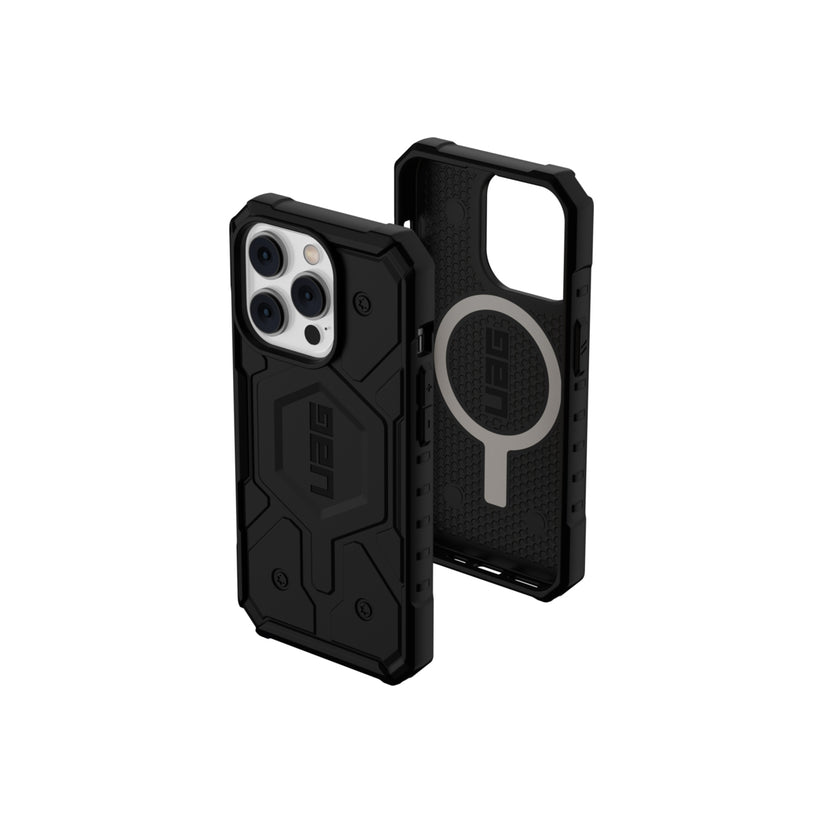 Черен кейс от UAG модел Pathfinder с MagSafe за iPhone 14Pro - iSTYLE BG