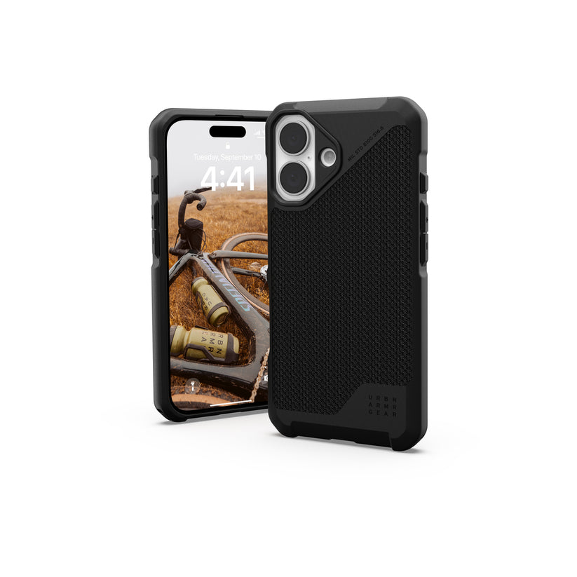 "UAG Metropolis LT Magsafe, Kevlar Black - iPhone 16" - iSTYLE BG