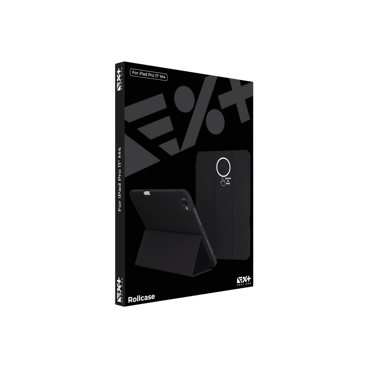 NEXT ONE BLACK ROLLCASE FOR IPAD PRO 11" M4" - iSTYLE BG