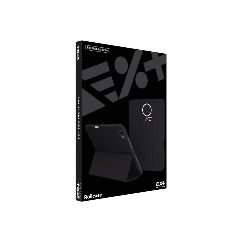 NEXT ONE BLACK ROLLCASE FOR IPAD PRO 11" M4" - iSTYLE BG