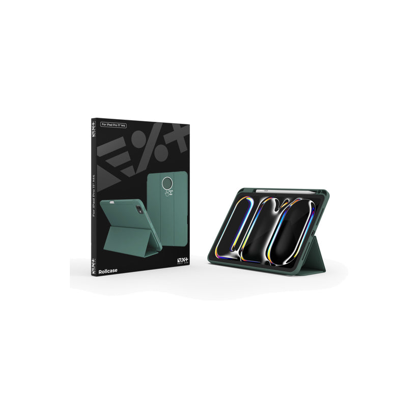 NEXT ONE GREEN ROLLCASE FOR IPAD PRO 11" M4" - iSTYLE BG