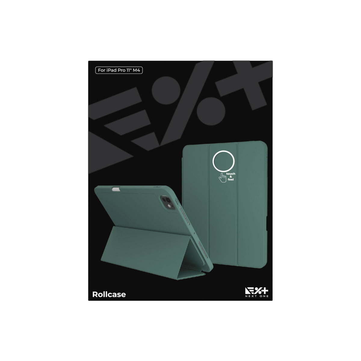 NEXT ONE GREEN ROLLCASE FOR IPAD PRO 11" M4" - iSTYLE BG