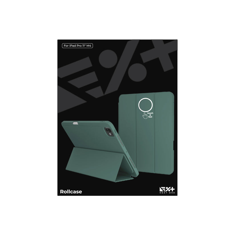 NEXT ONE GREEN ROLLCASE FOR IPAD PRO 11" M4" - iSTYLE BG