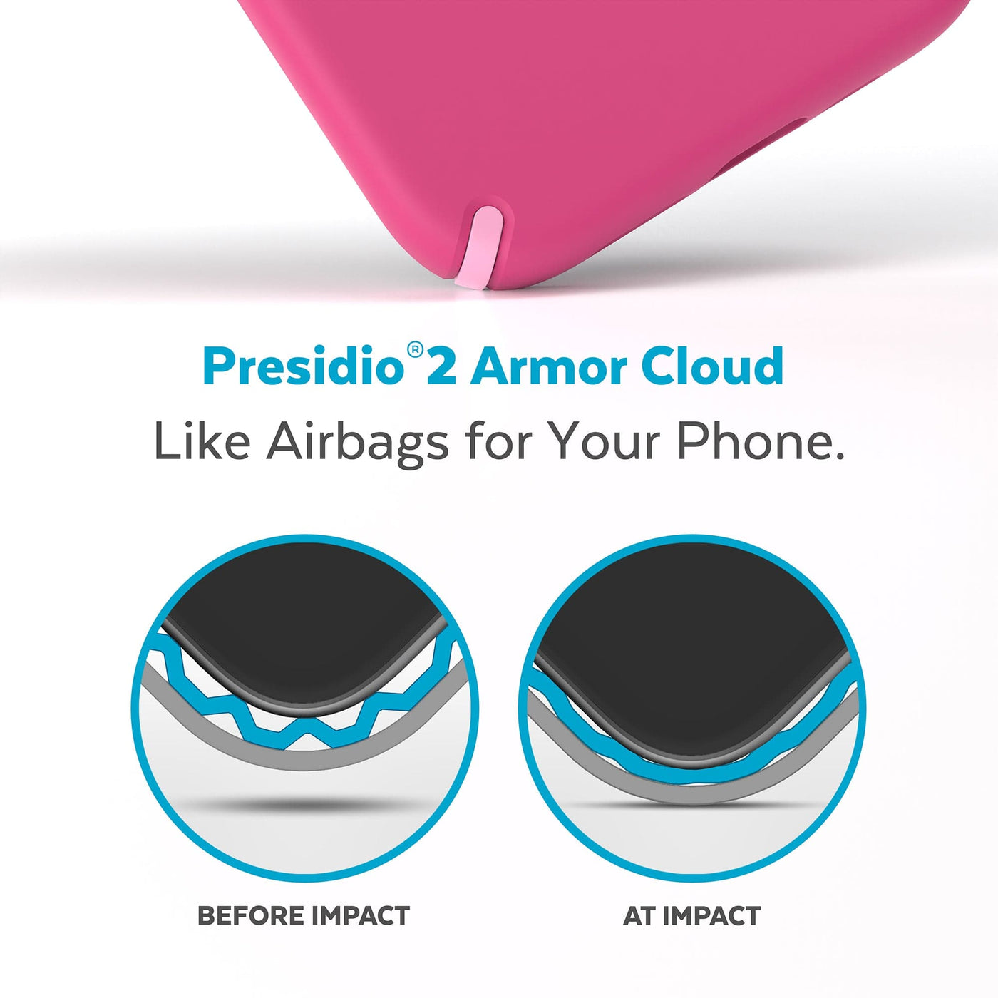 Speck iPhone 14 Presidio 2 PRO PINK + MagSafe