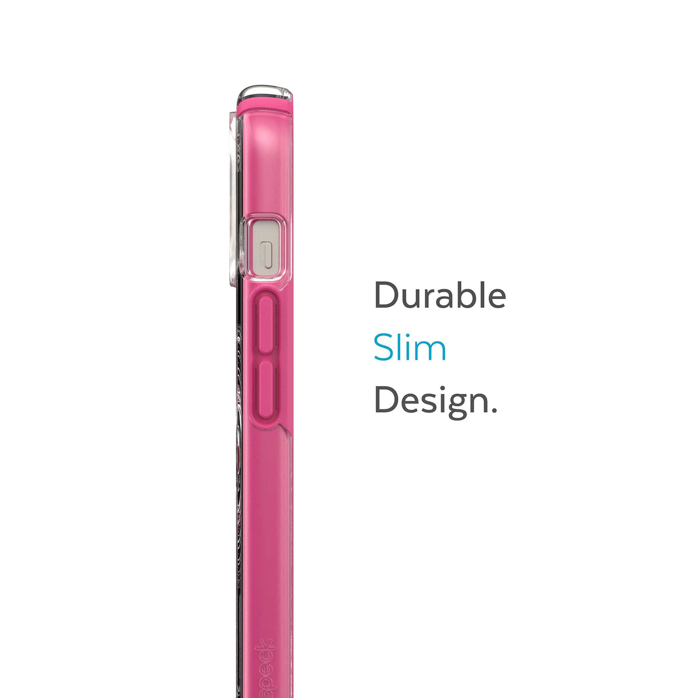 Speck iPhone 14 Presidio CLEAR+PINK GEO + MagSafe