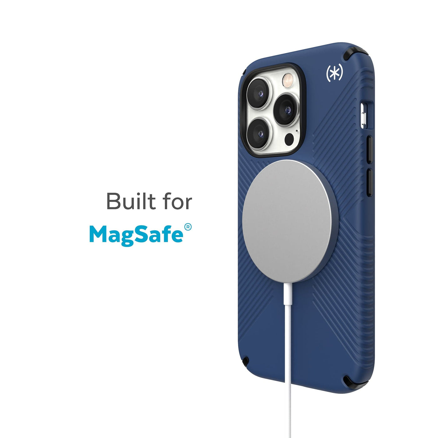 Speck iPhone 14 PRO MAX Presidio 2 GRIP Blue + MagSafe